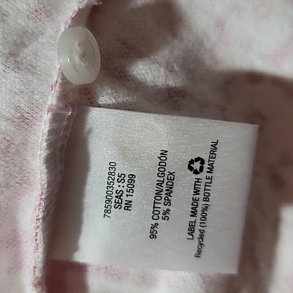 LAURA SCOTT 2X PINK BARBIECORE FLORAL TOP CASUAL SHORT SLEEVE PREPPY POLO SHIRT - Picture 10 of 14